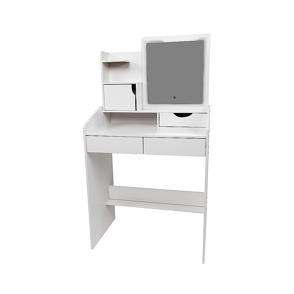 NNEDSZ Makeup Vanity Mirror Desk Table with LED Lighting