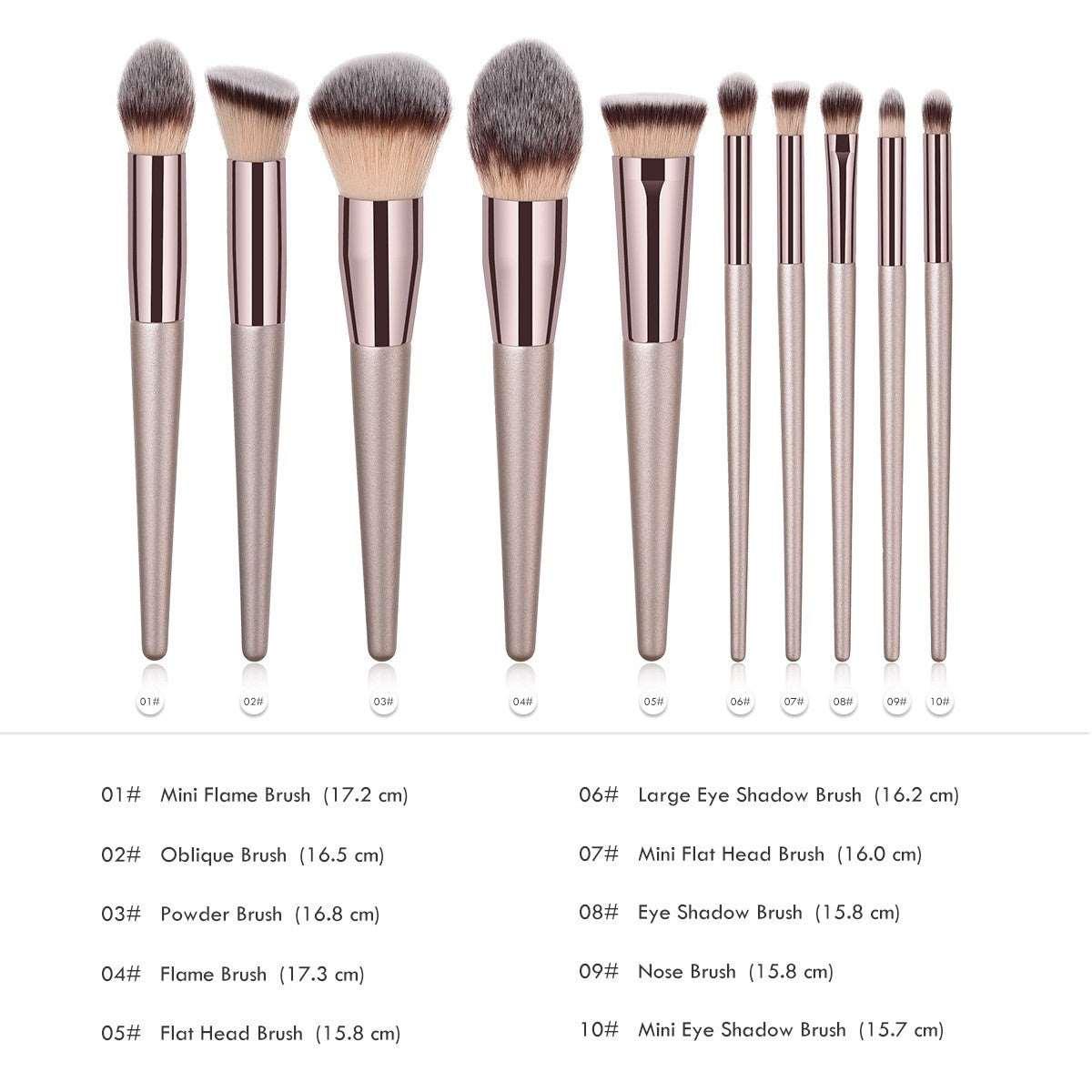 Vegan Makeup Brush Set