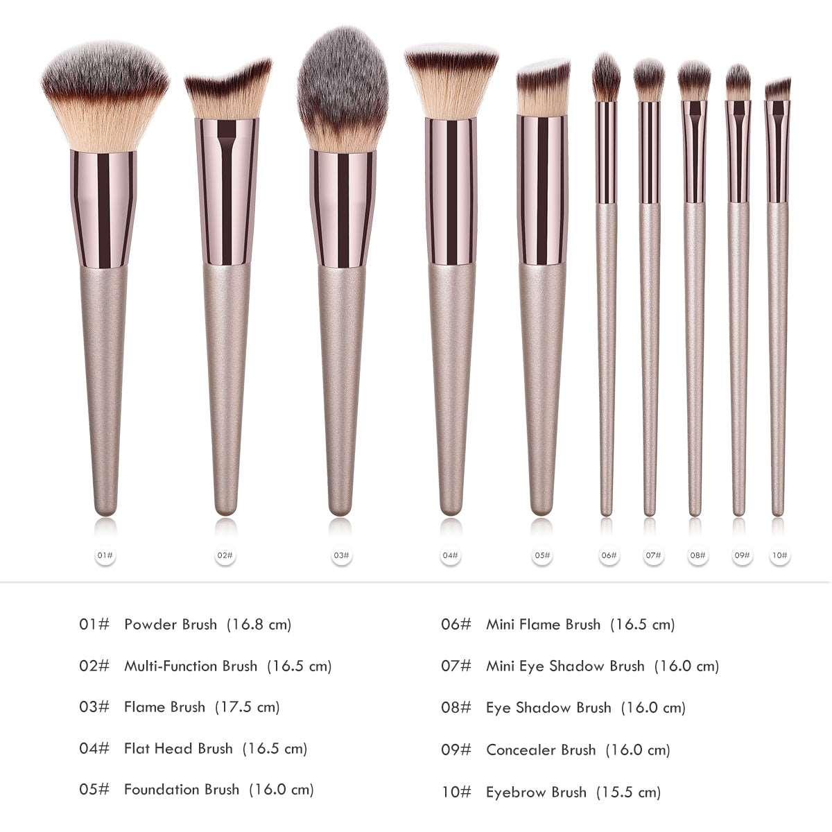 Vegan Makeup Brush Set