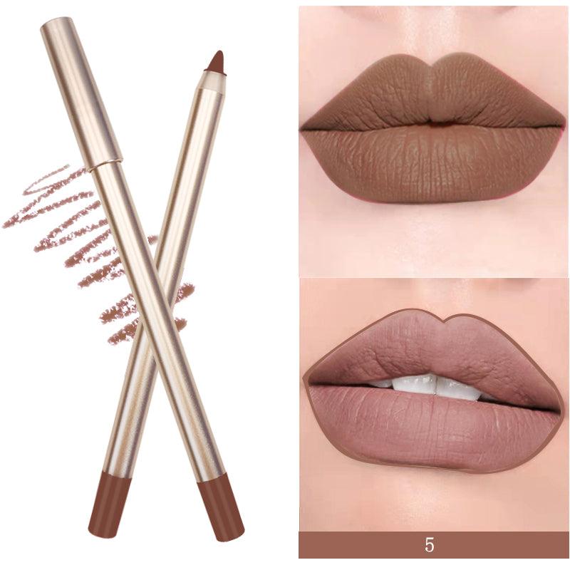 Vegan Matte Waterproof Lip Liner in Nude Pink