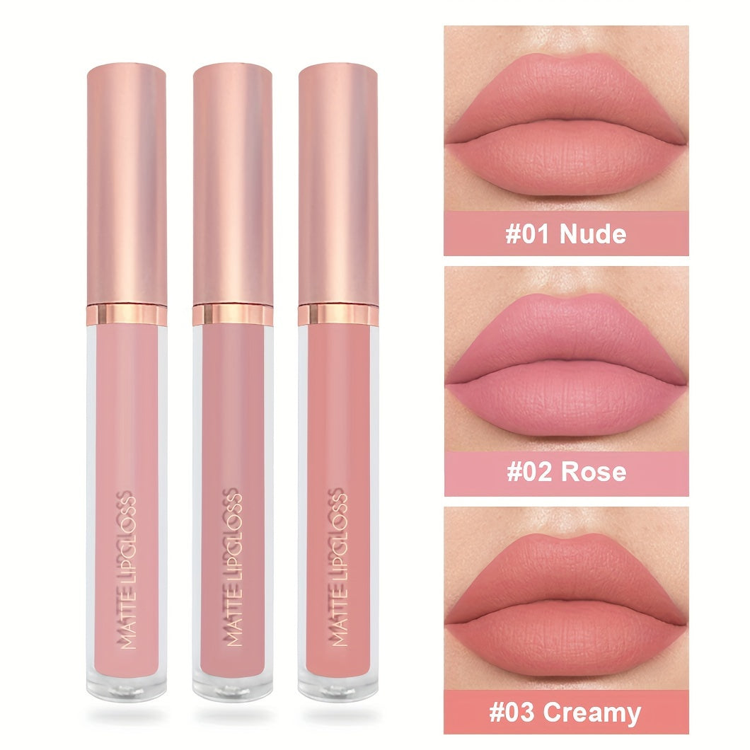 Velvet Matte Lip Gloss Set