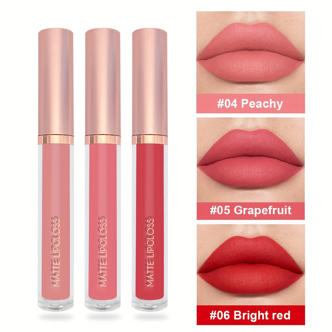 Velvet Matte Lip Gloss Set