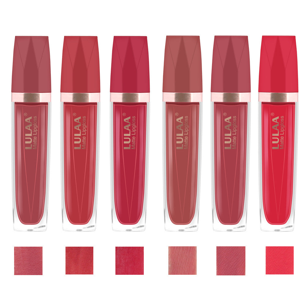 Velvet Matte Lip Gloss Set with 18 Shades
