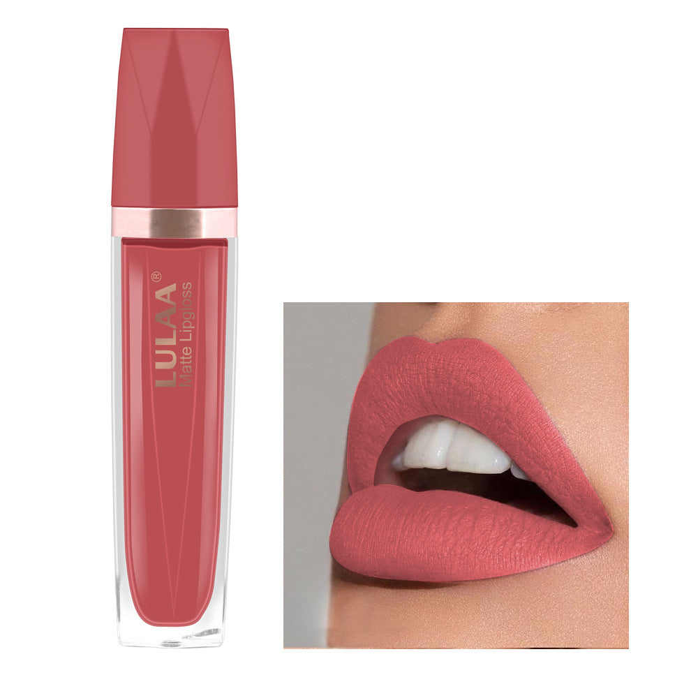 Velvet Matte Lip Gloss Set with 18 Shades