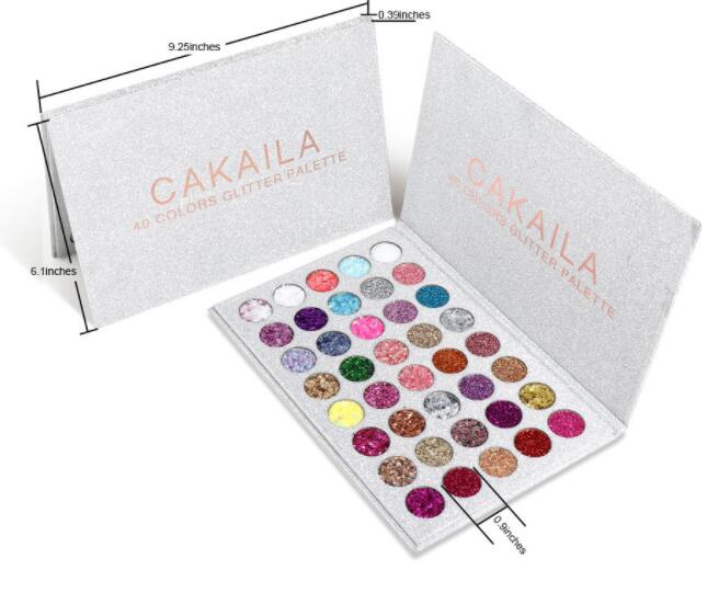 Vibrant 40-Shade Eyeshadow Palette
