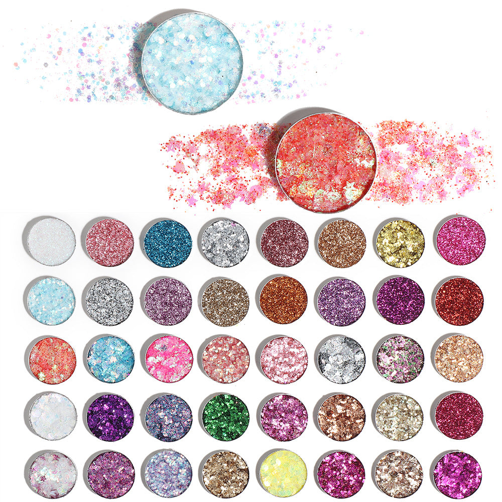 Vibrant 40-Shade Eyeshadow Palette