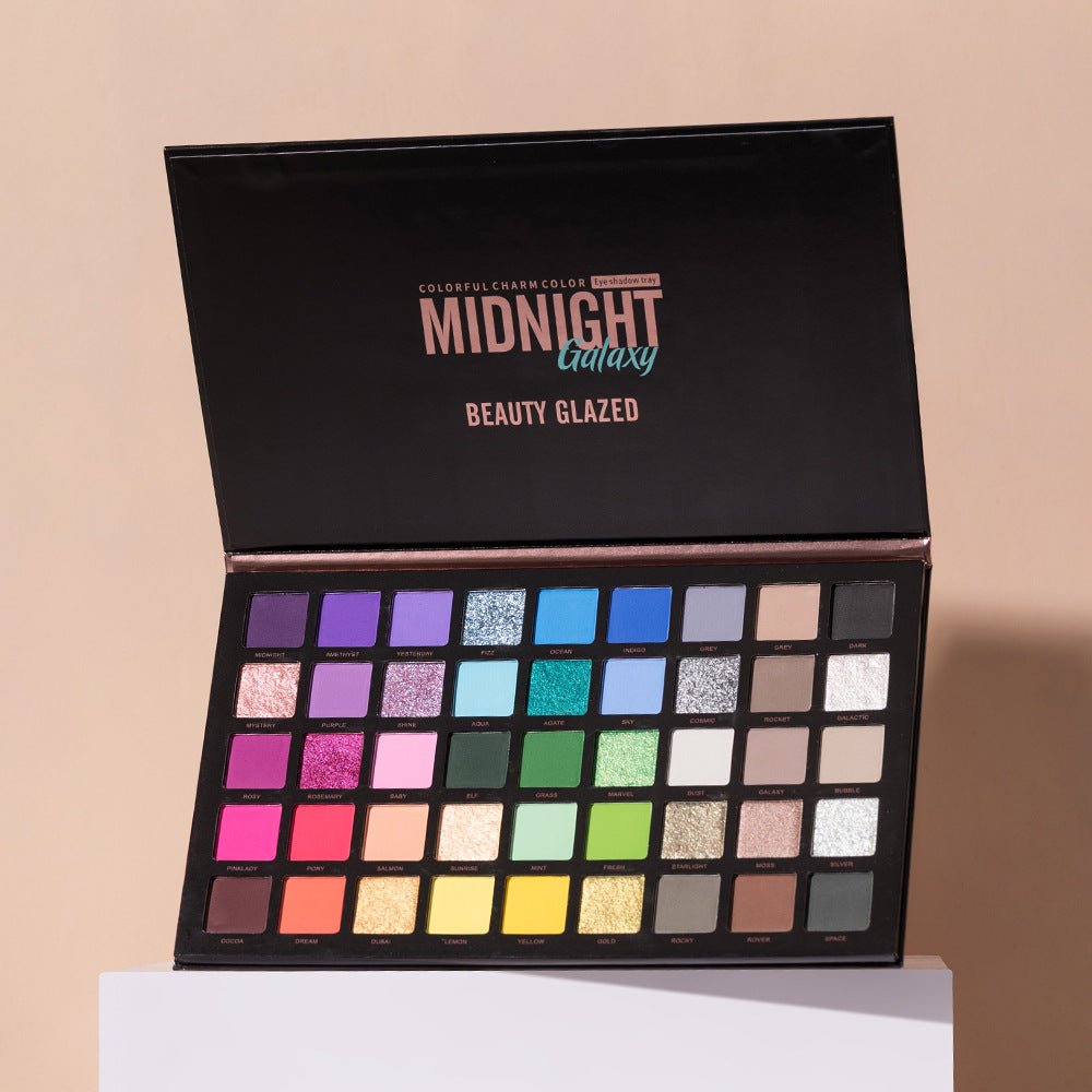 Vibrant 45-Color Eyeshadow Palette in Pink B160