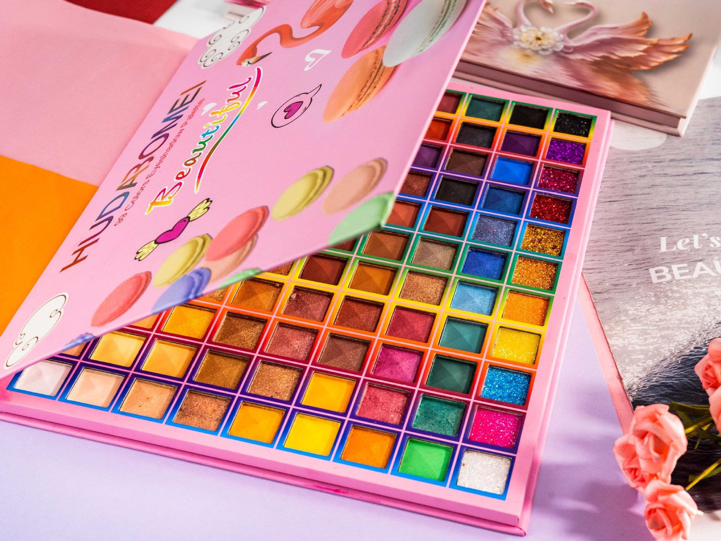 Vibrant 99-Shade Eyeshadow Palette