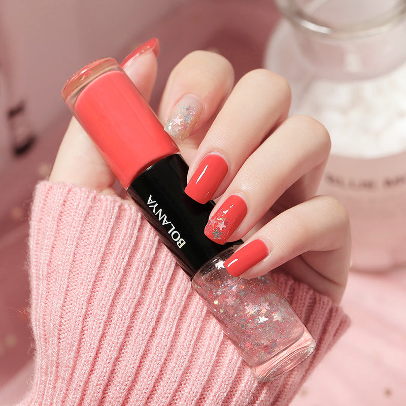 Vibrant Quick-Drying Two-Tone Nail Polish