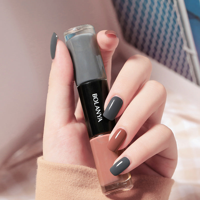 Vibrant Quick-Drying Two-Tone Nail Polish