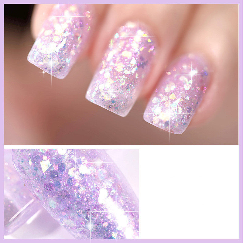 Vibrant Starry Sky Nail Polish Glue