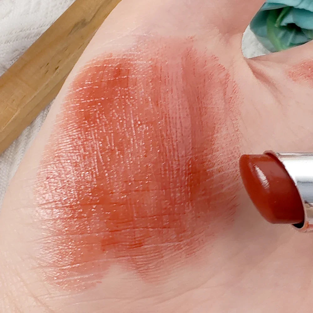 Water Mirror Solid Lip Gloss Lipstick Nude Lip Tint Moisturizing