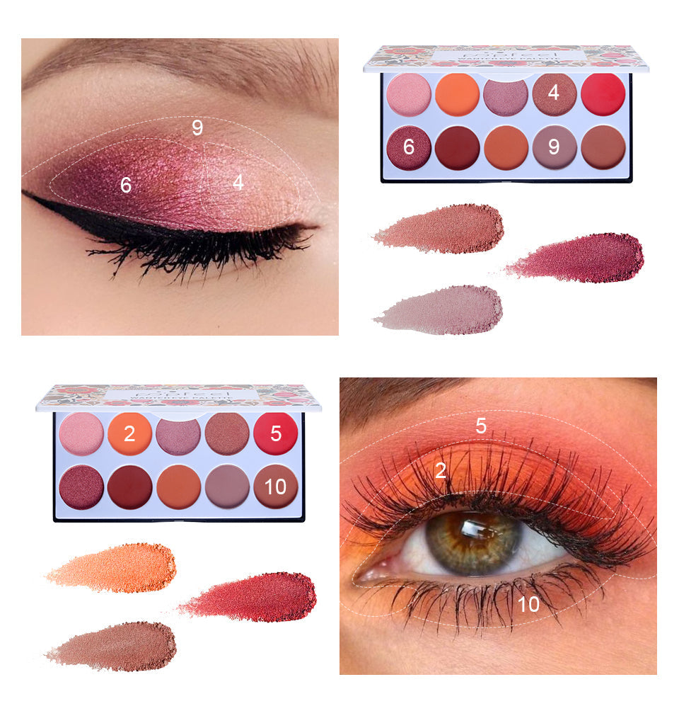 Waterproof Matte Eyeshadow Palette