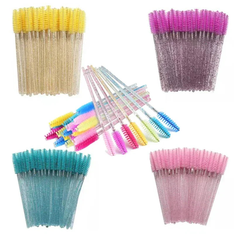 Wholesale 100PCS Disposable Mascara Spoolies