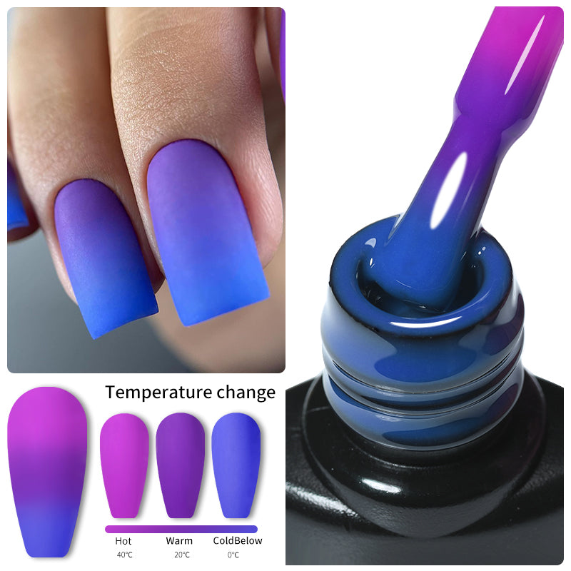 Winter Magic Color Changing Thermal Gel Nail Polish