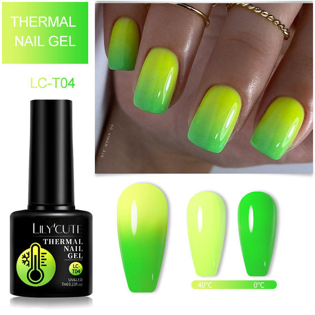 Winter Magic Color Changing Thermal Gel Nail Polish
