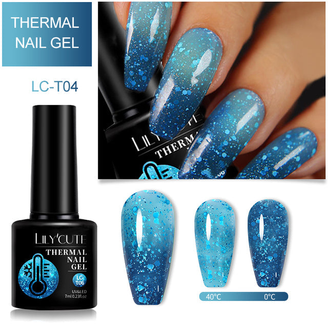 Winter Magic Color Changing Thermal Gel Nail Polish