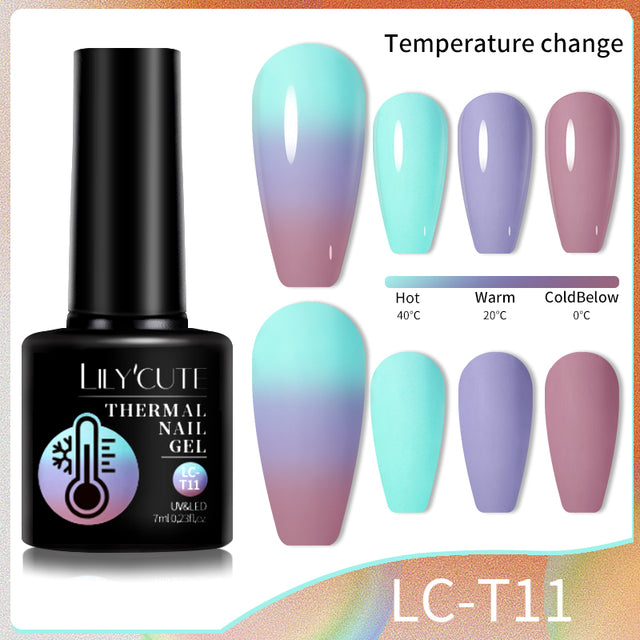 Winter Magic Color Changing Thermal Gel Nail Polish