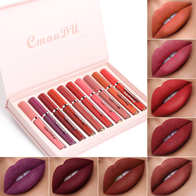Women's Waterproof Matte Lipstick Set