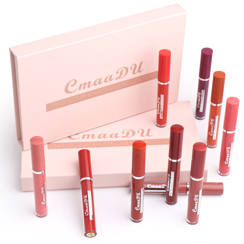 Women's Waterproof Matte Lipstick Set