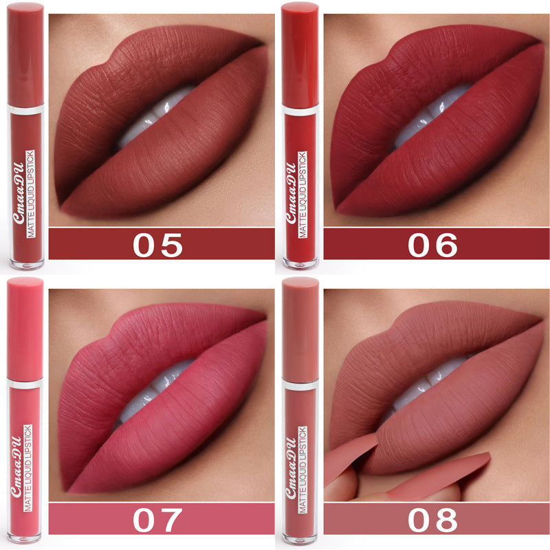 Women's Waterproof Matte Lipstick Set