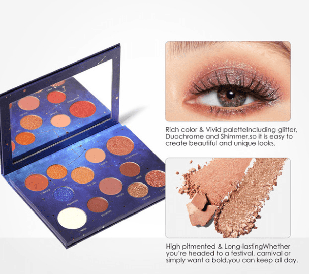 Zodiac-Inspired Eyeshadow Palette