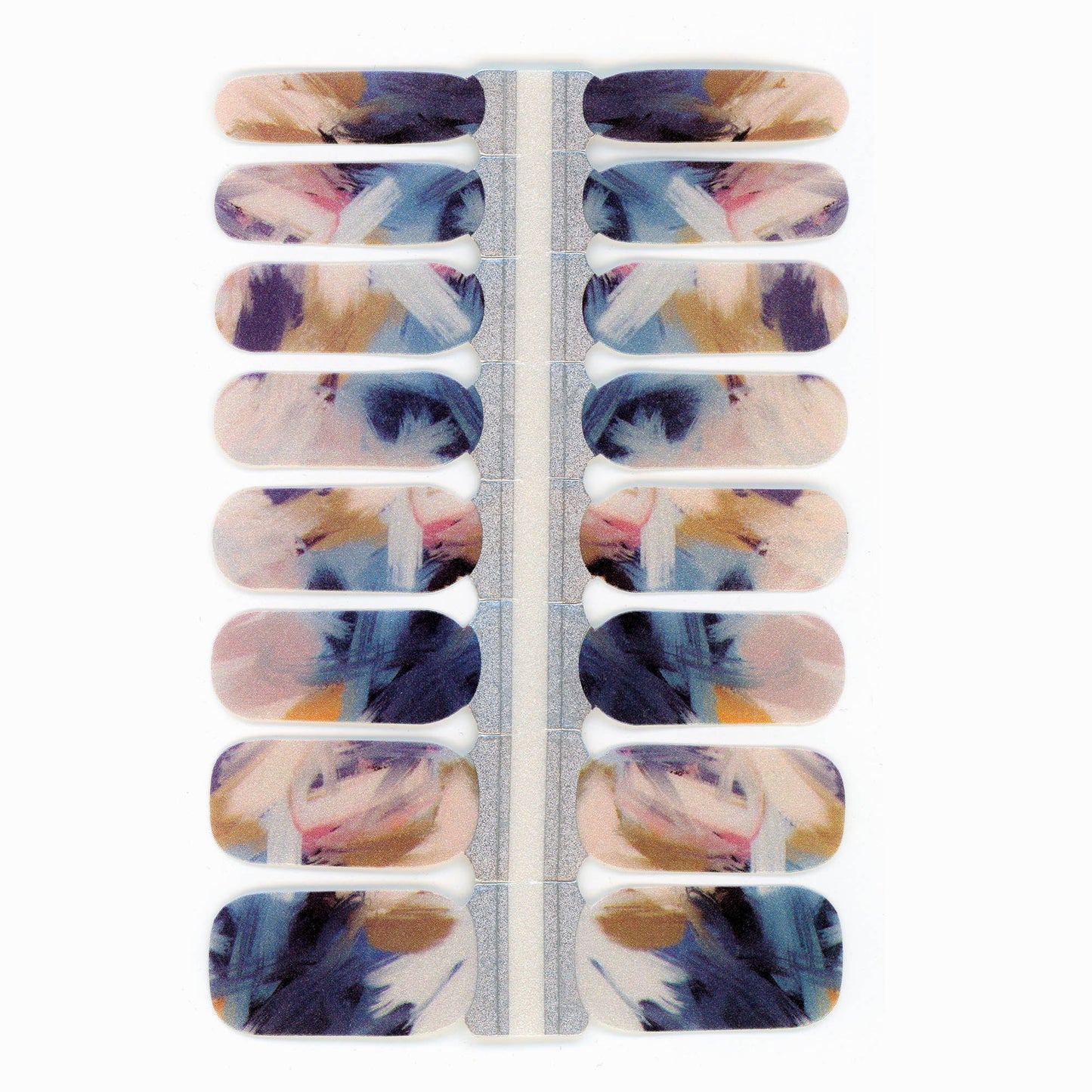 Moody Abstract Nail Polish Wraps