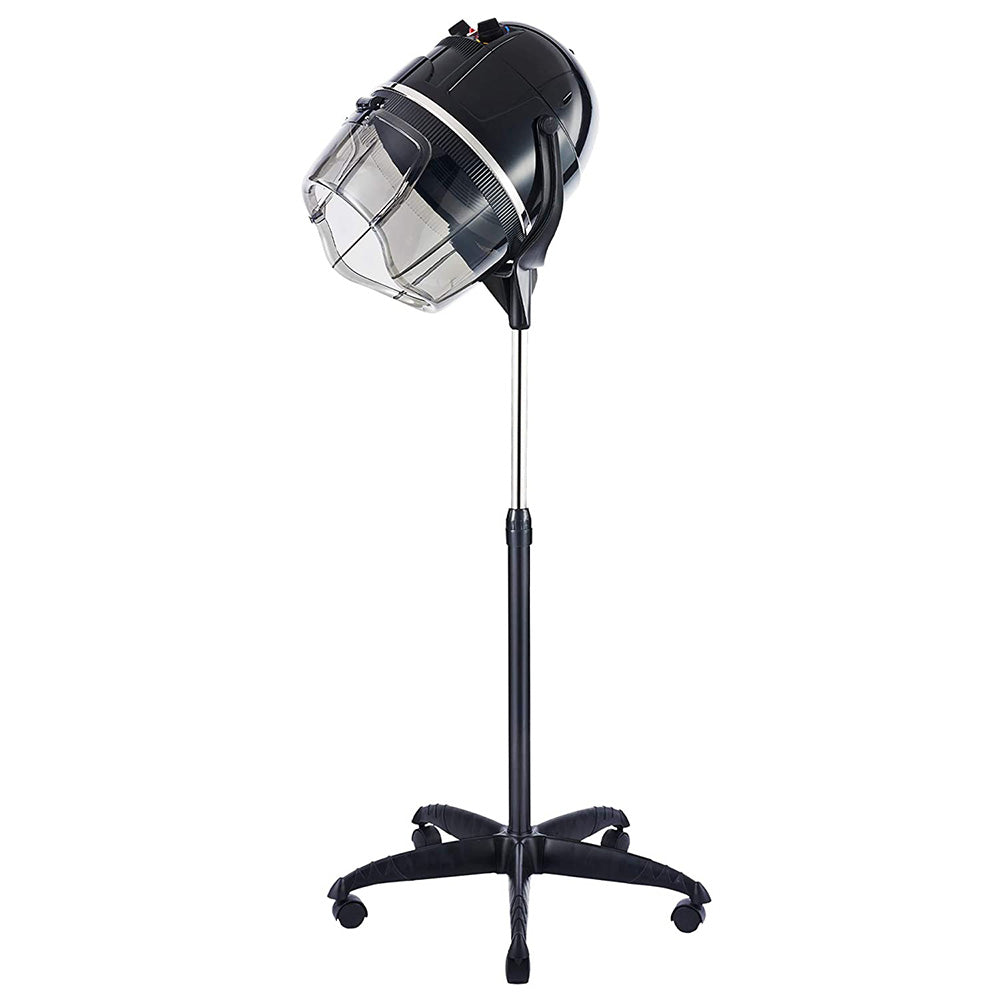 Stand hair dryer hood