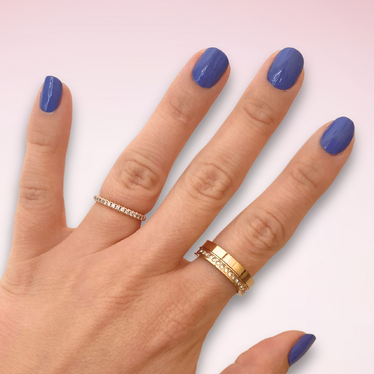Atomic Cobalt Nail Polish Wraps