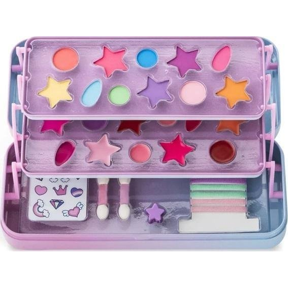 MARTINELIA LITTLE UNICORN MAKEUP KIT IN METAL BOX WITH 3 COMPARTMENTS (8436609390235)