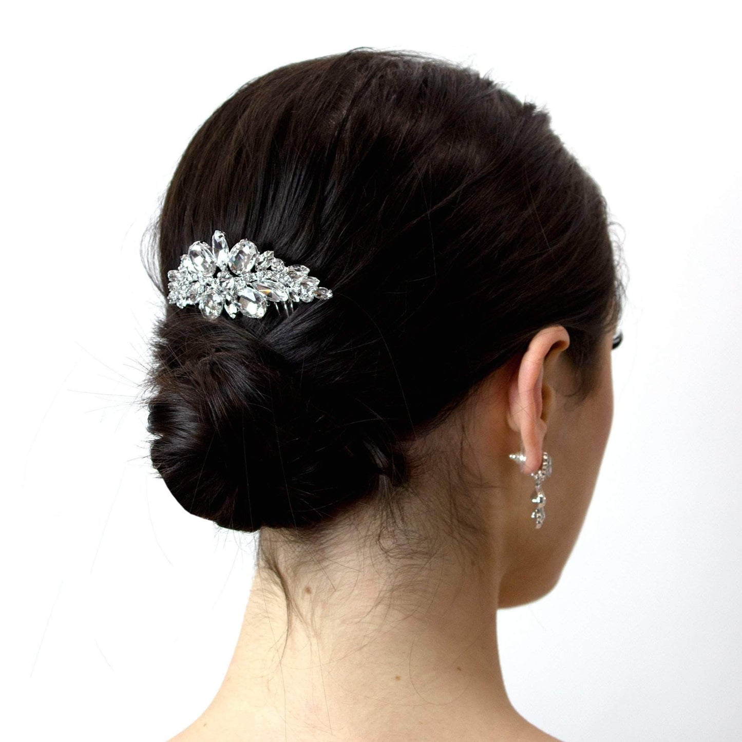 #16852 - Multi Fancy Stone Hair Comb