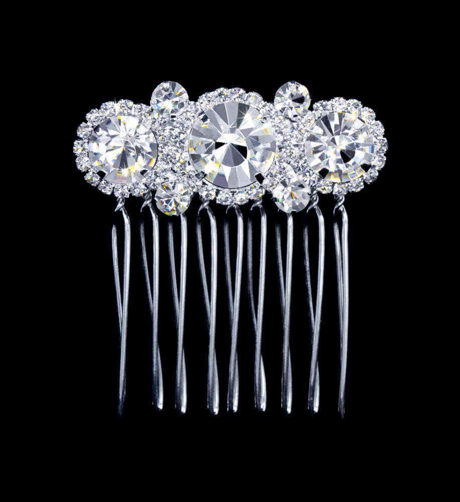 #16857 - Triple Rosette Hair Comb