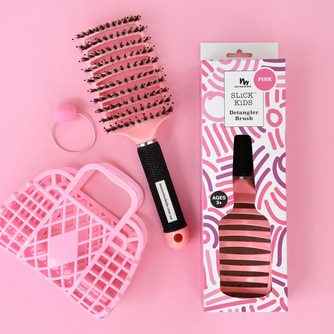 No Nasties Kids Detangler Hair Brush