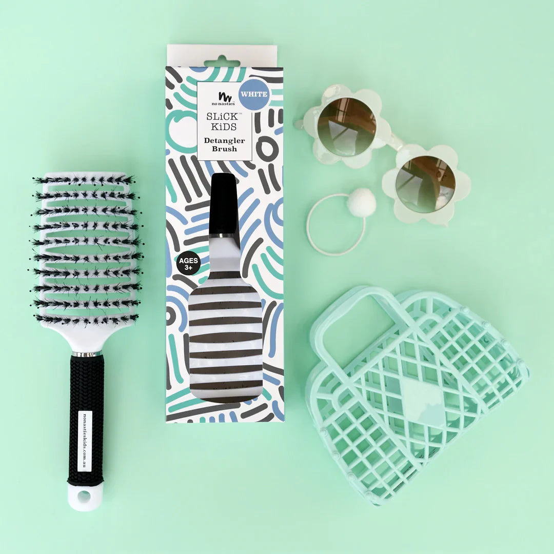 No Nasties Kids Detangler Hair Brush