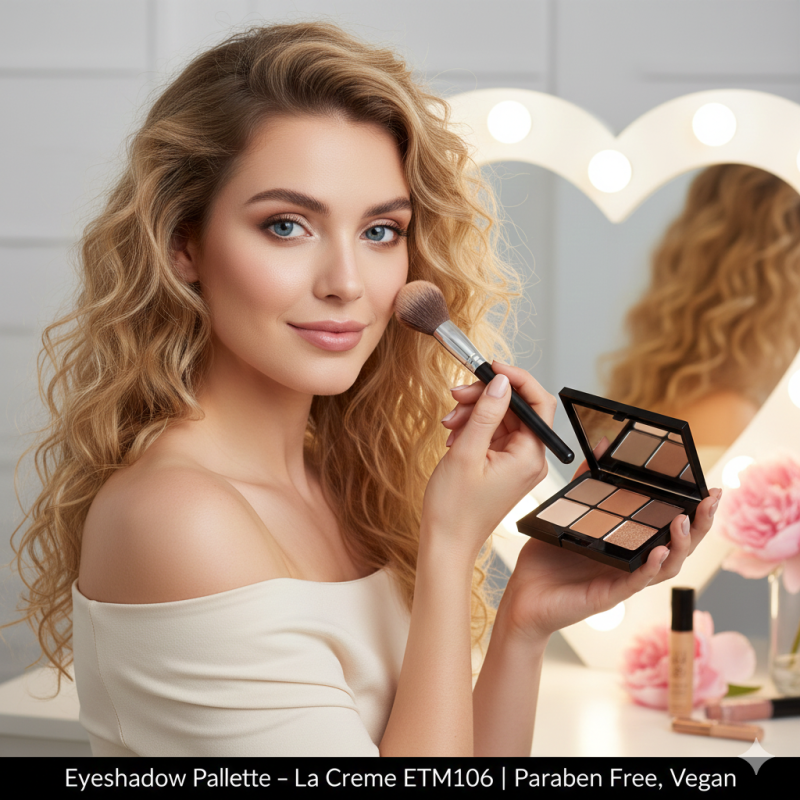 Eyeshadow Palette – La Creme ETM106 | Paraben Free, Vegan