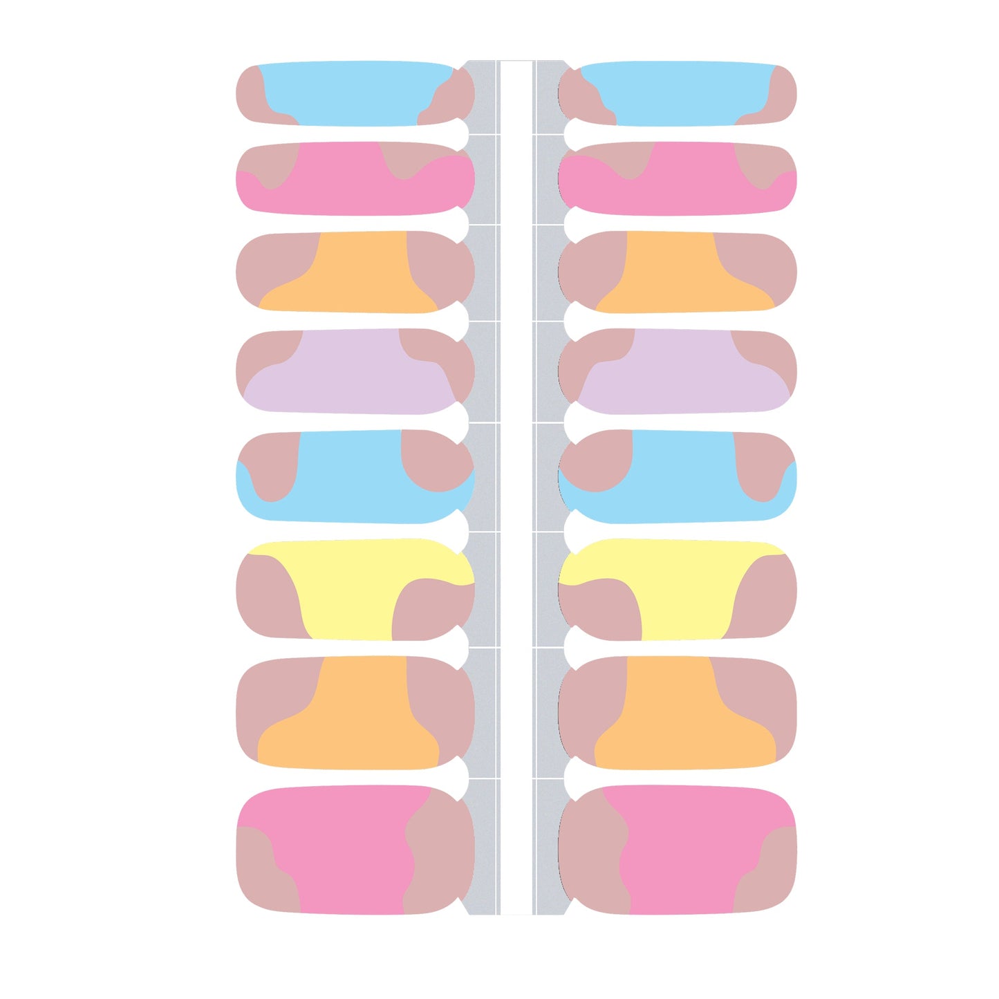 Acapulco Nail Polish Wraps