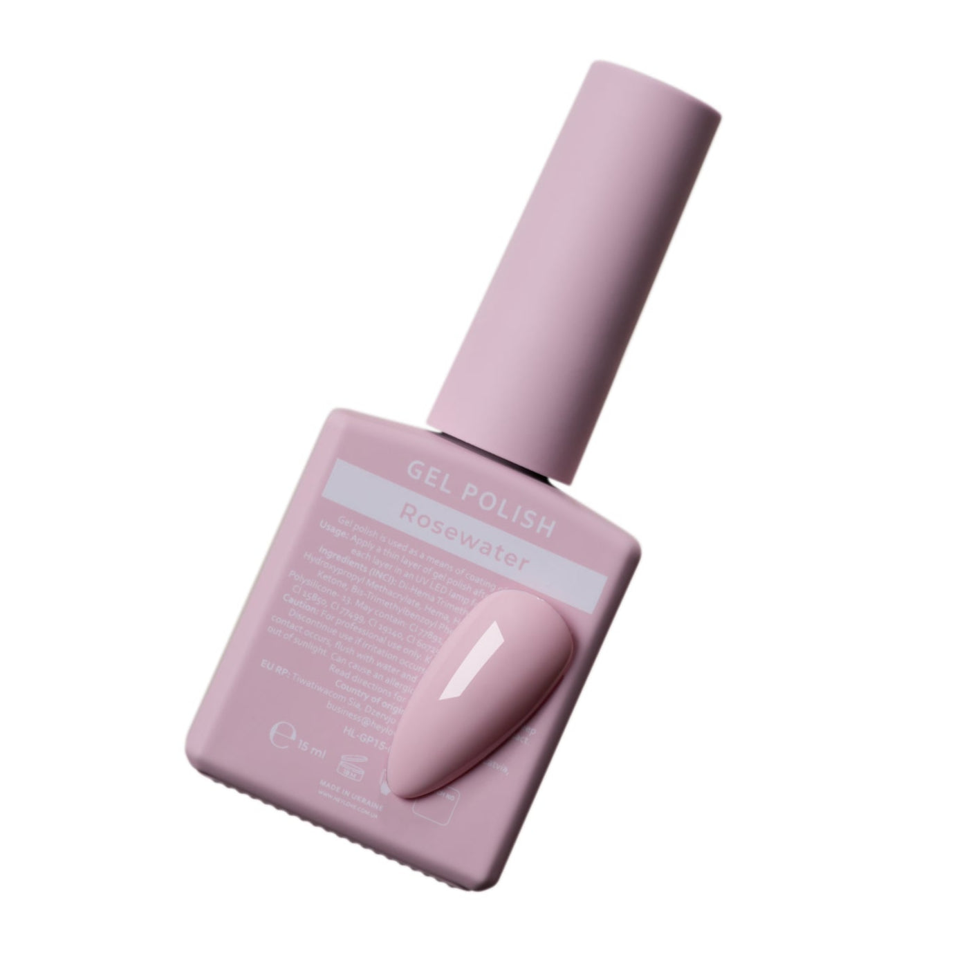 HEYLOVE - Gel Polish Rosewater, 15ml