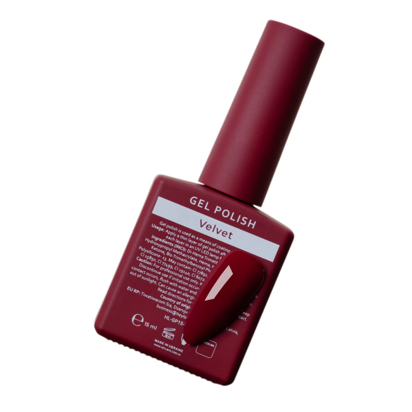 HEYLOVE - Gel Polish Velvet, 15ml