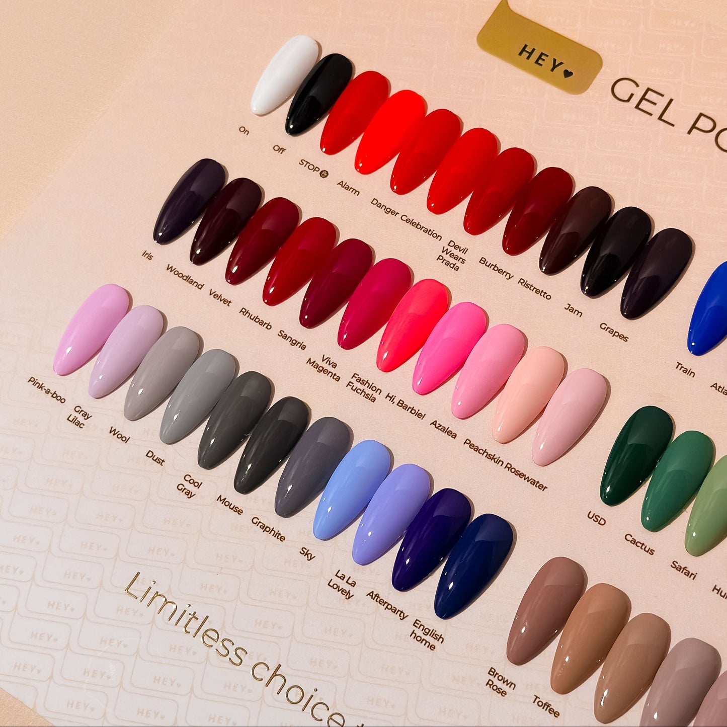 HEYLOVE - Gel Polish Velvet, 15ml
