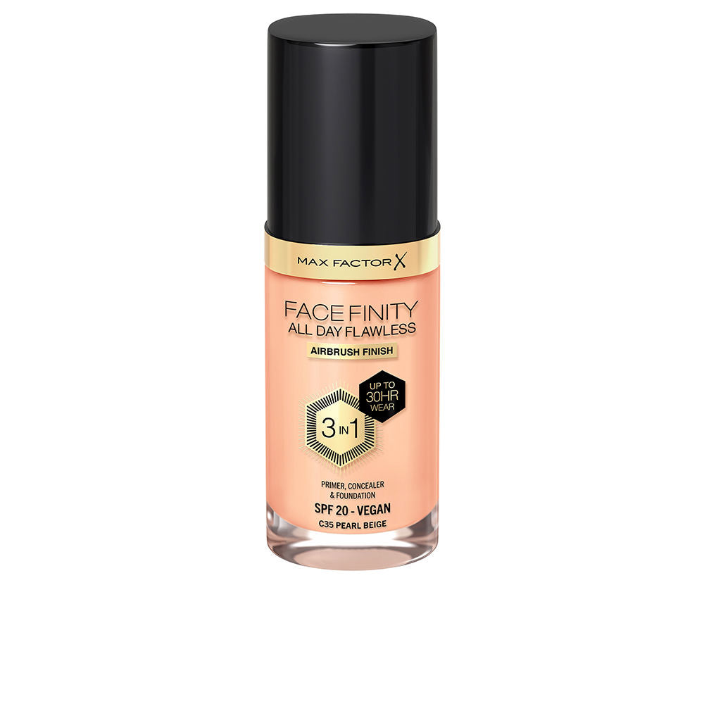 FACEFINITY 3IN1 primer, concealer &amp; foundation #35-pearl beige 30 ml