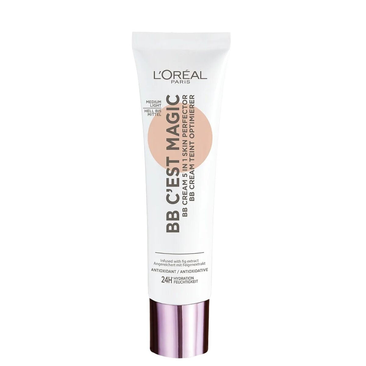 Hydrating Cream with Colour L'Oreal Make Up Magic Bb Light Clear Spf 10 30 ml