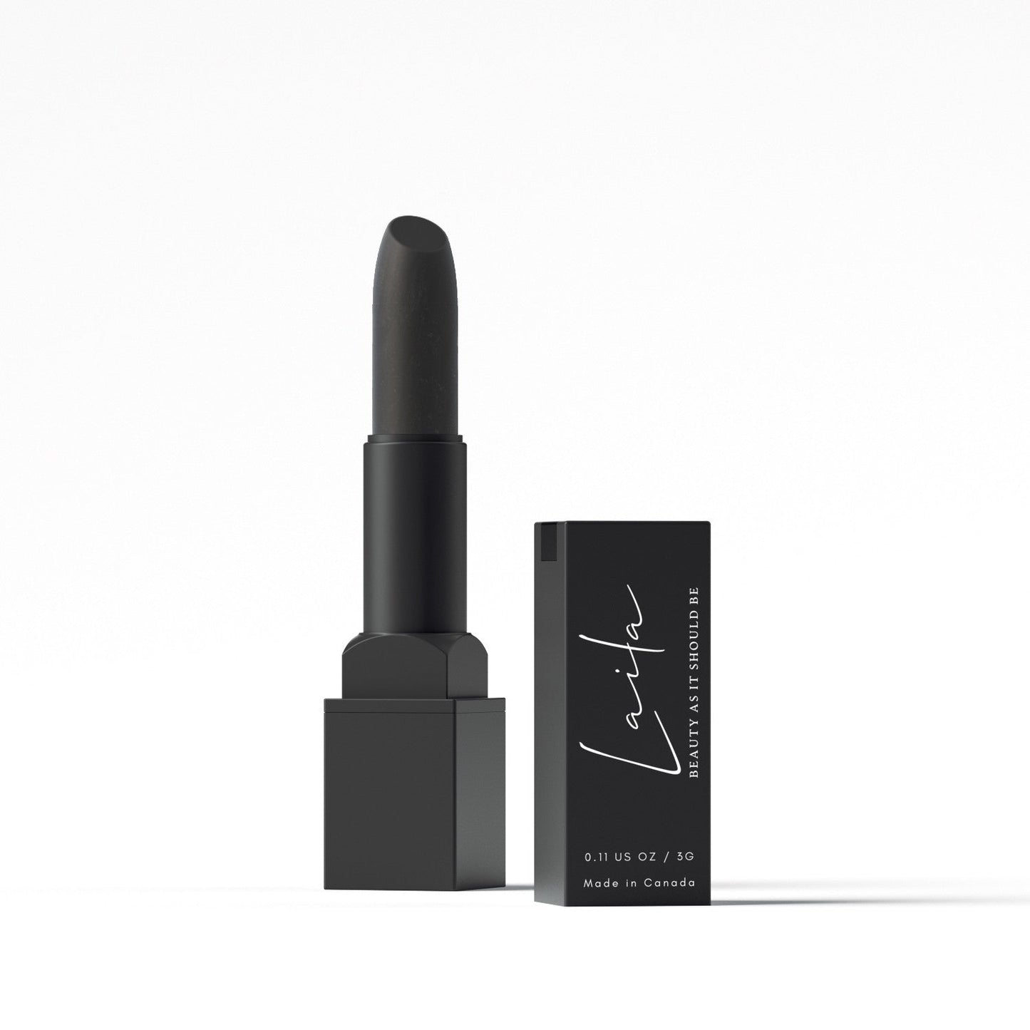 Deep Black - Matte Lipstick