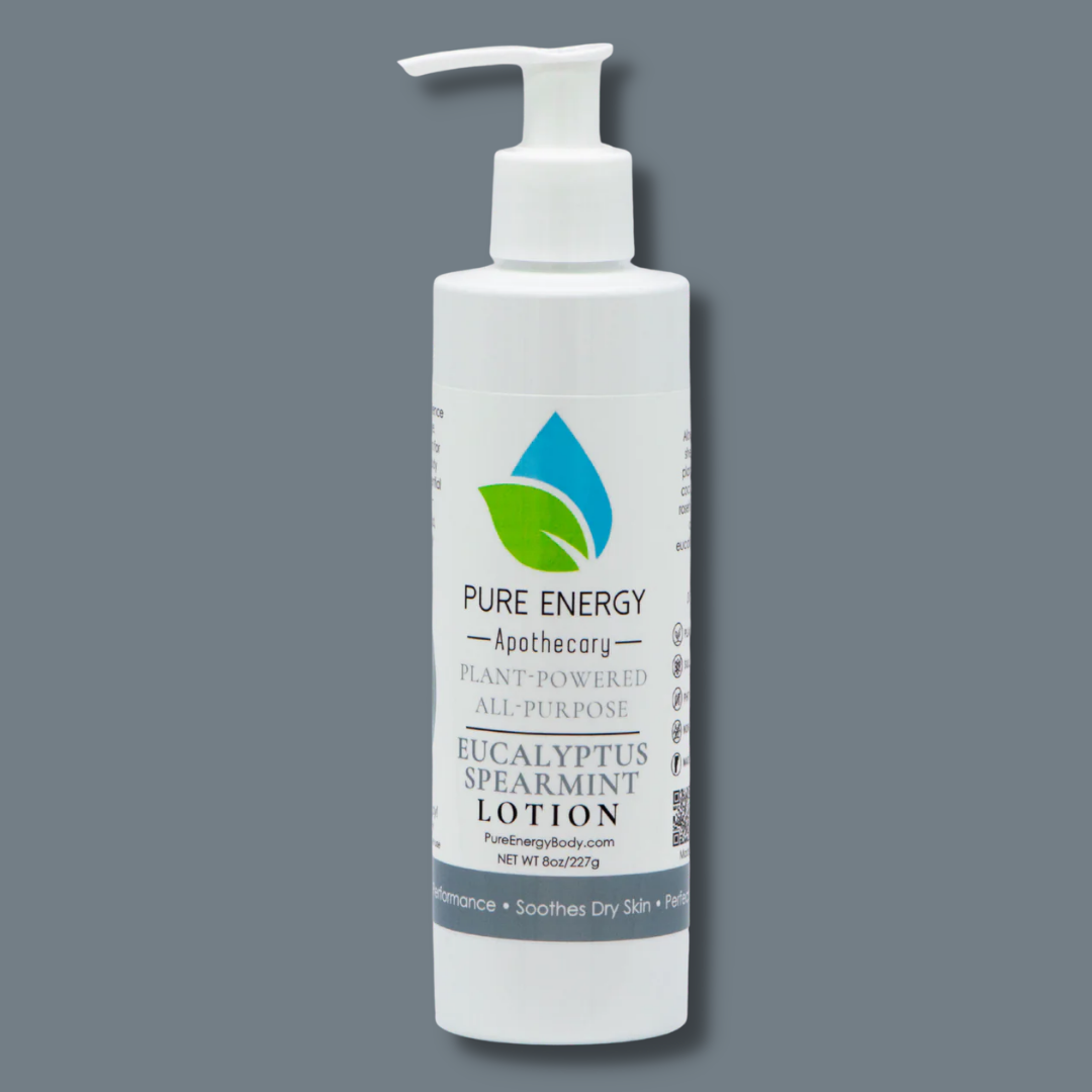 Natural All Purpose Lotion 8 Oz (Eucalyptus & Spearmint)
