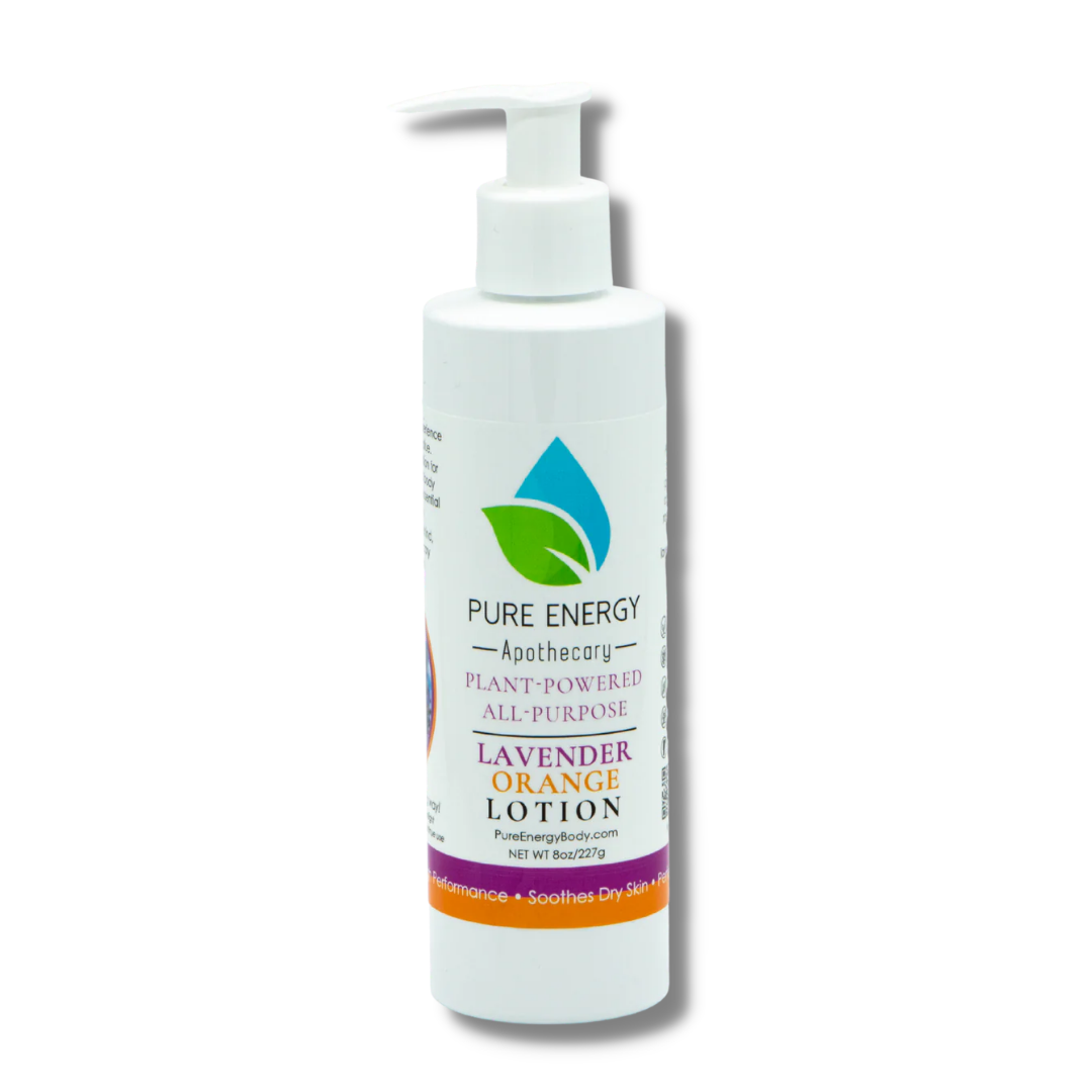 Natural All Purpose Lotion 8 Oz (Lavender Orange)