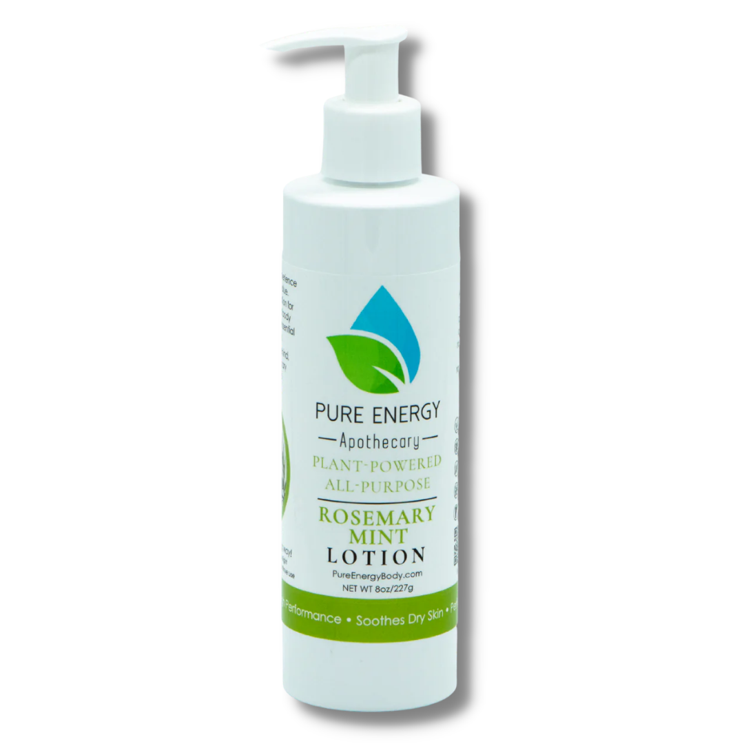Natural All Purpose Lotion 8 Oz (Rosemary Mint)