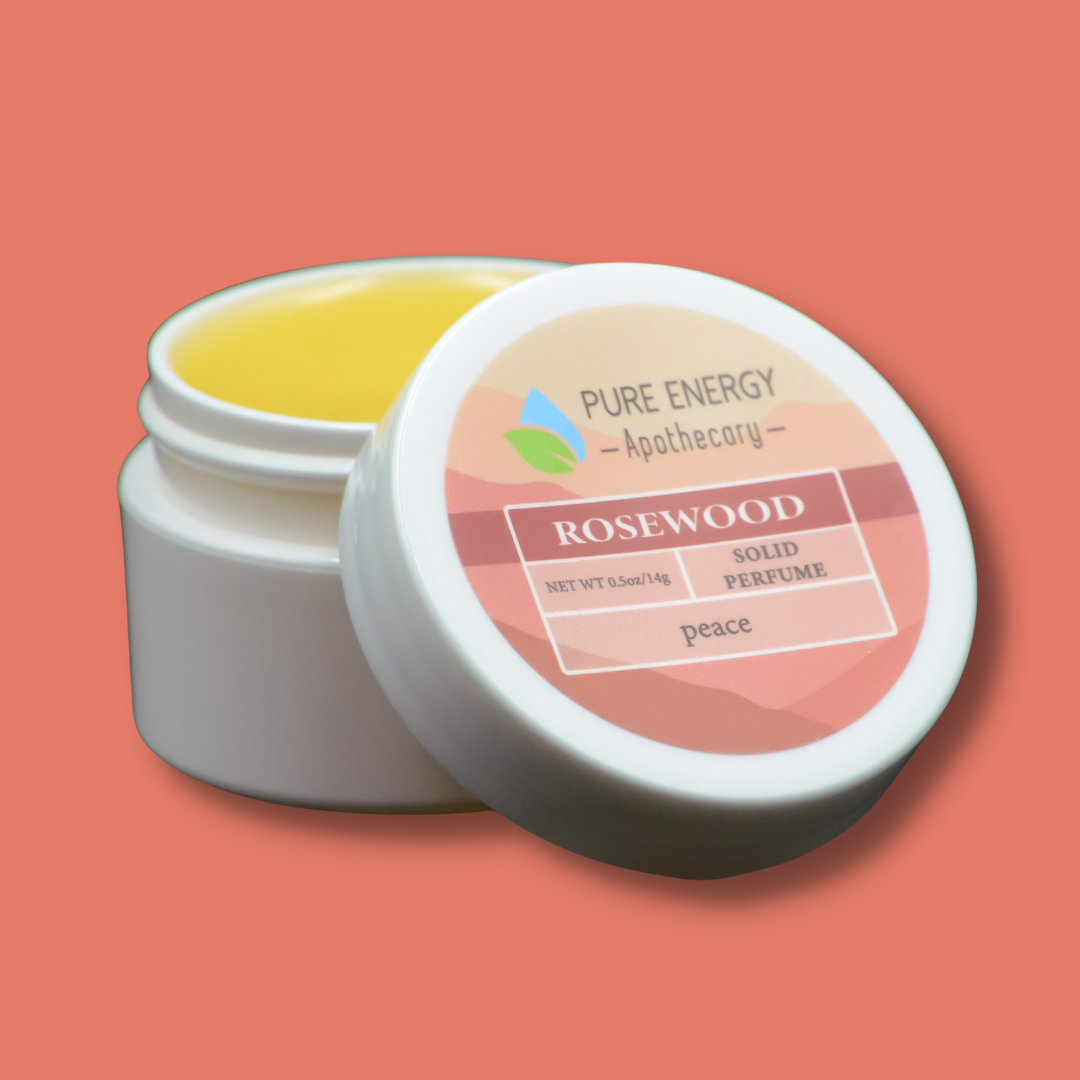 Solid Perfume .50oz - Rosewood