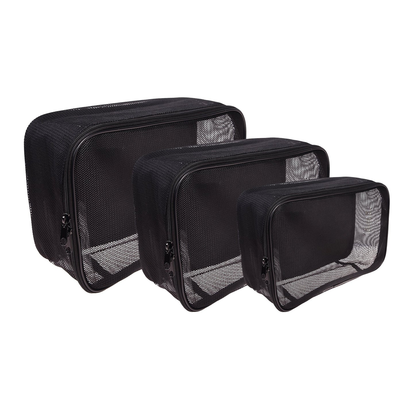 Mesh Travel Makeup Bag - Portable Make Up Organizer