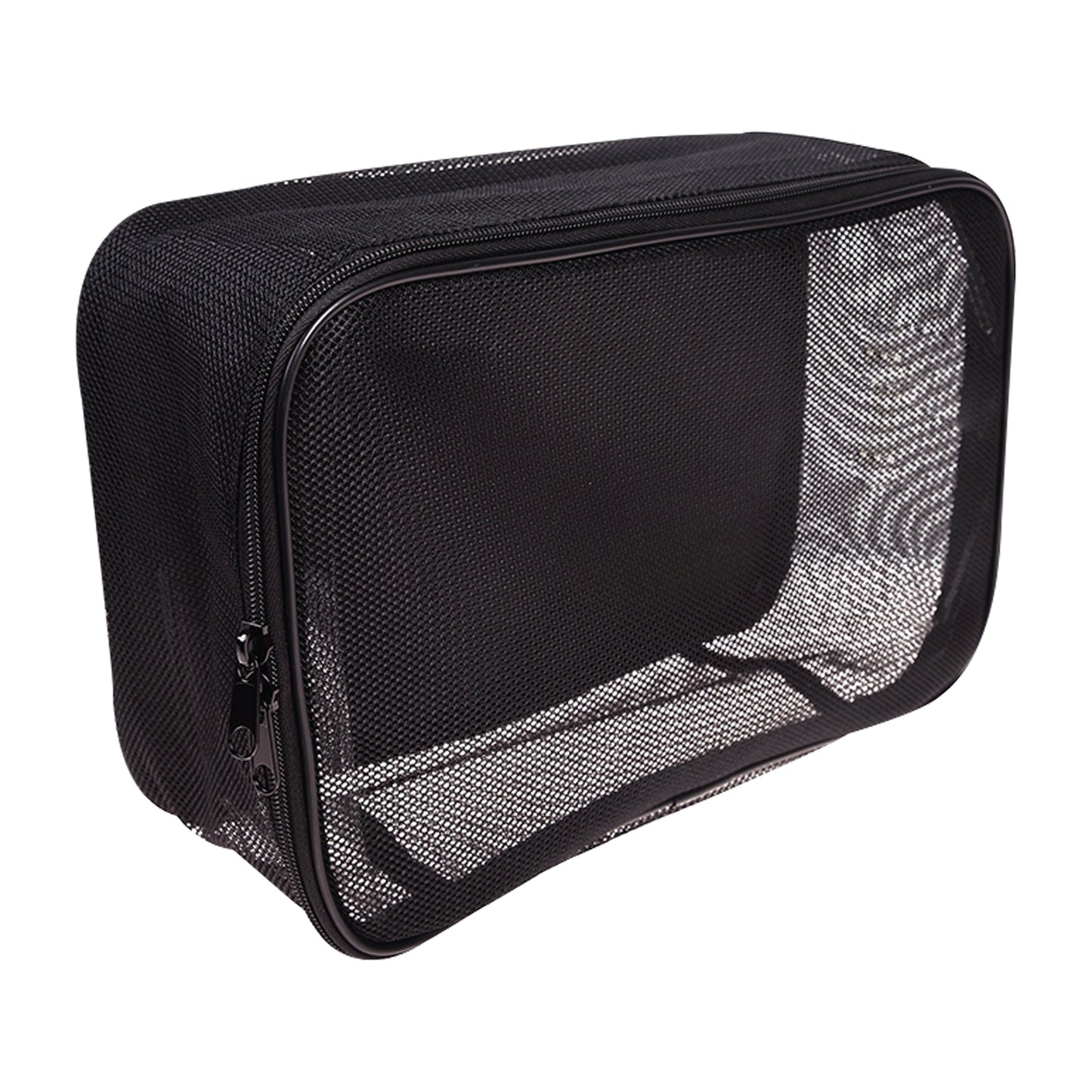 Mesh Travel Makeup Bag - Portable Make Up Organizer