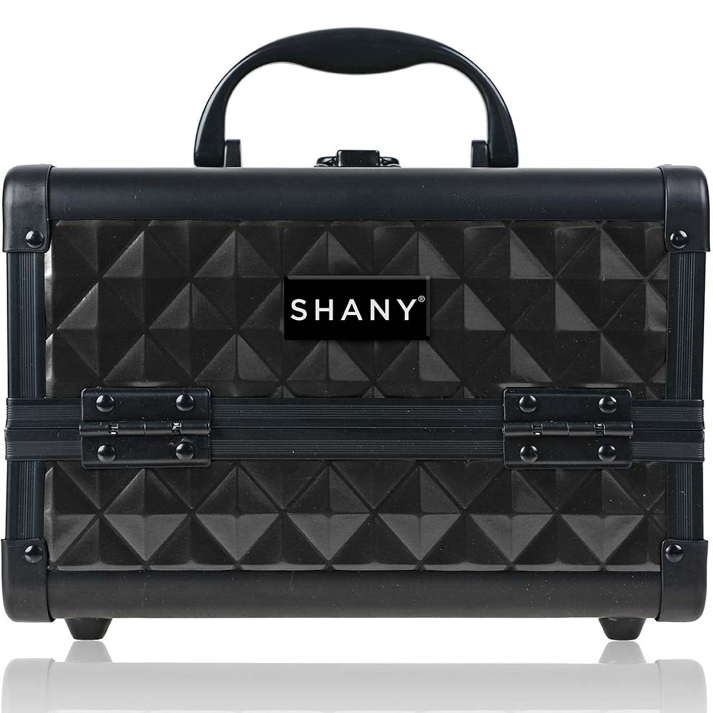 Chic Makeup Train Case with Mirror