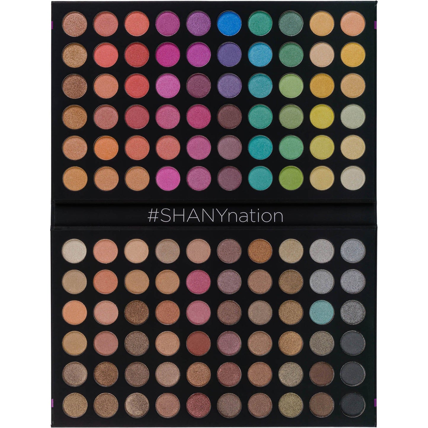 Ultimate Fusion - 120 Color Eye shadow Palette Natural Nude and Neon Combination